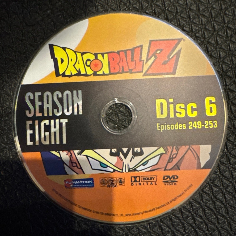 Dragon Balls DVD Disc season 8 disc 6 disc only TESTED